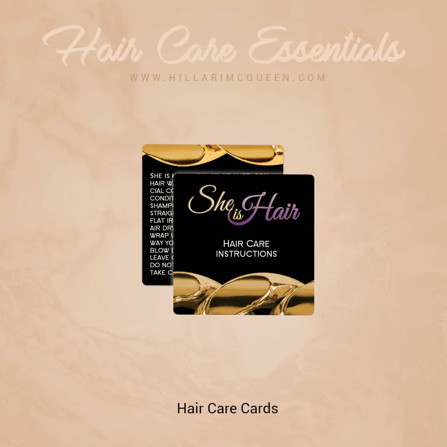 Hair Care Essentials Package Hillari McQueen
